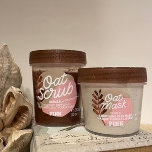 *NEW* VICTORIA SECRET PINK oatmeal scrub clay mask *GREAT GIFT*